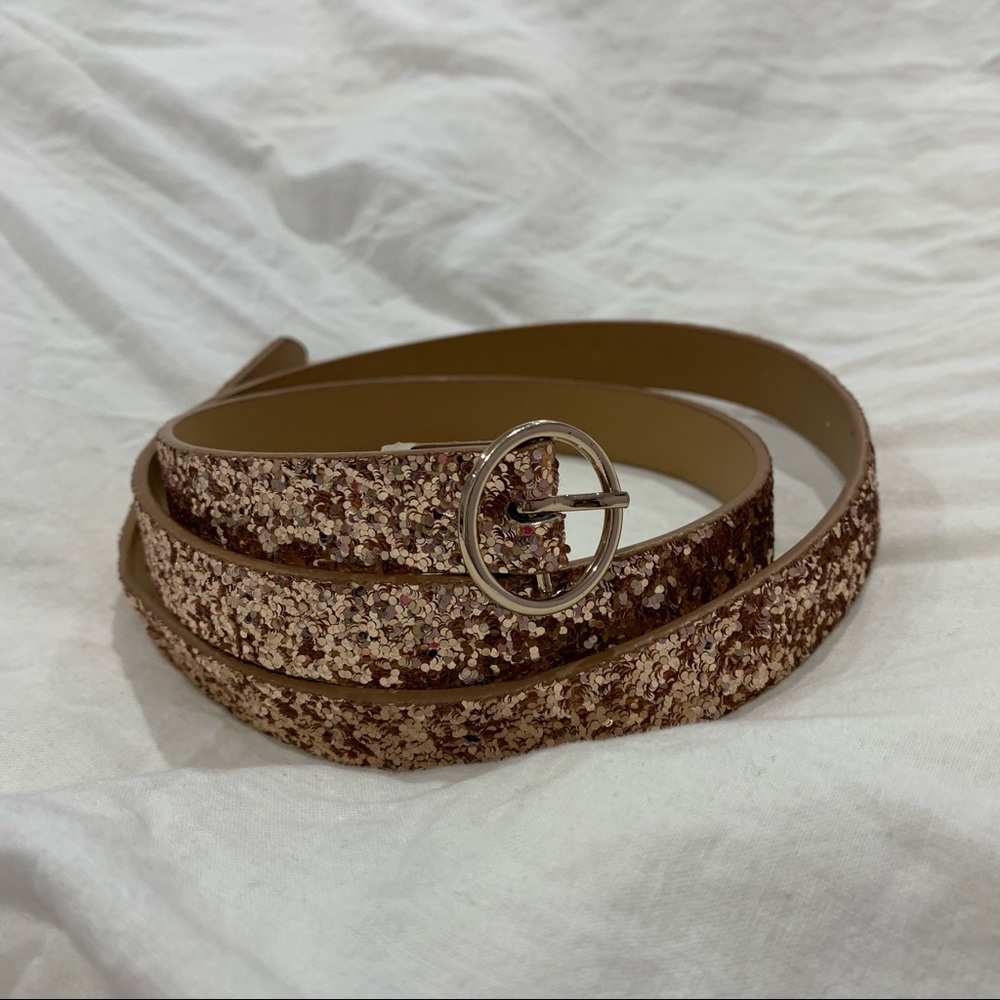 Rose Gold Old Navy Belt